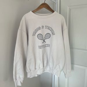 Arie Taco And Tennis graphic crewneck oversized Sweatshirt